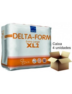 Fralda Abena Delta - Form XL2 - Caixa de 4 embalagens